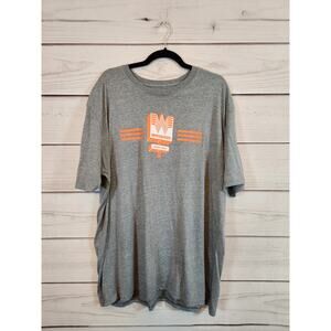 Whataburger Men's Short Sleeve Crewneck‎ Gray T-Shirt Size 2X